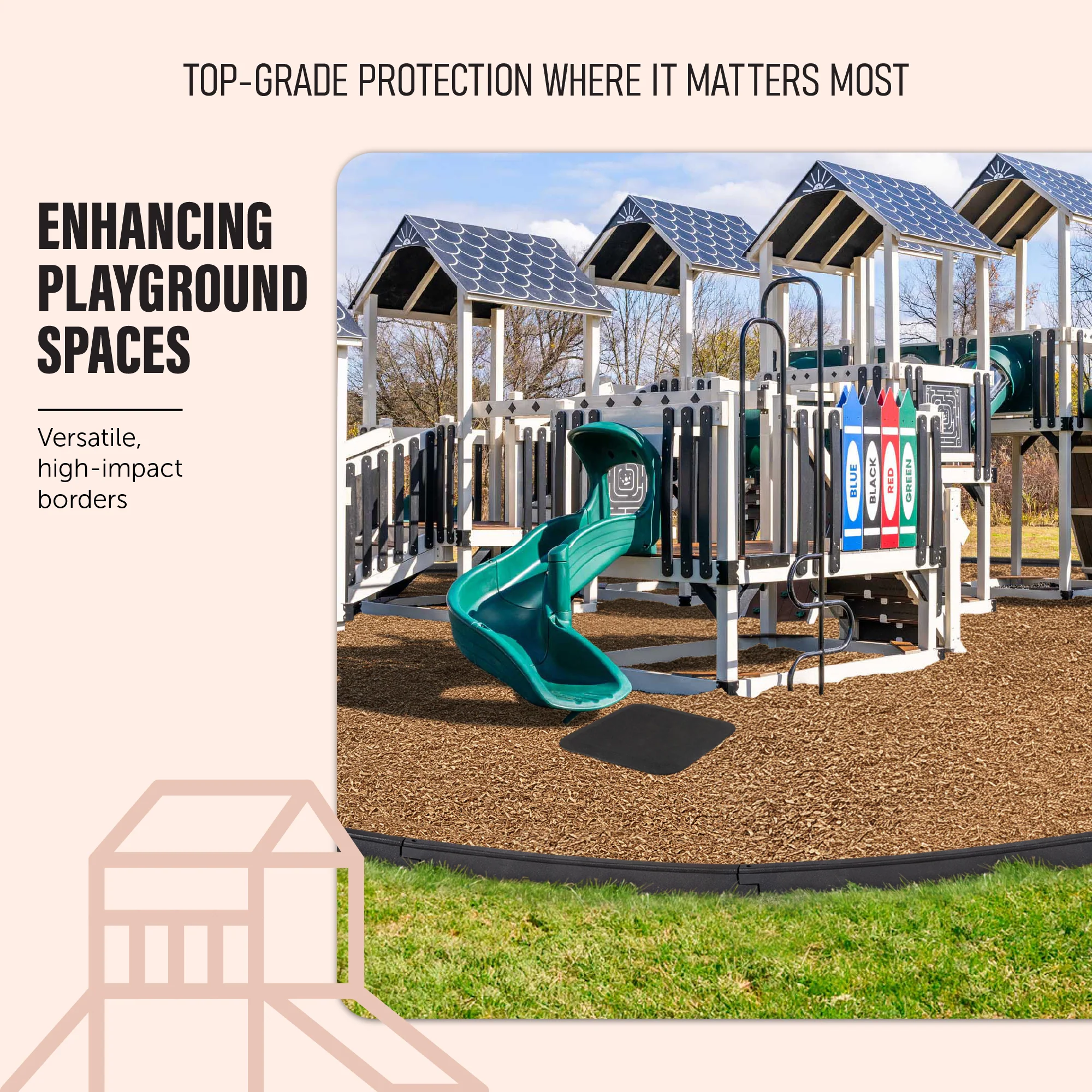 Playsafer Commercial Rubber Border - Image 6
