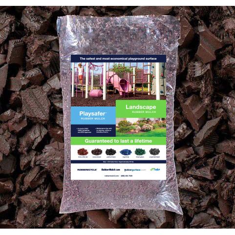 Commercial Playsafer Rubber Mulch | Cocoa Brown - Image 2