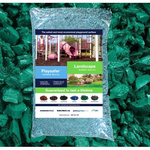 Landscape Rubber Mulch | Green - Image 4